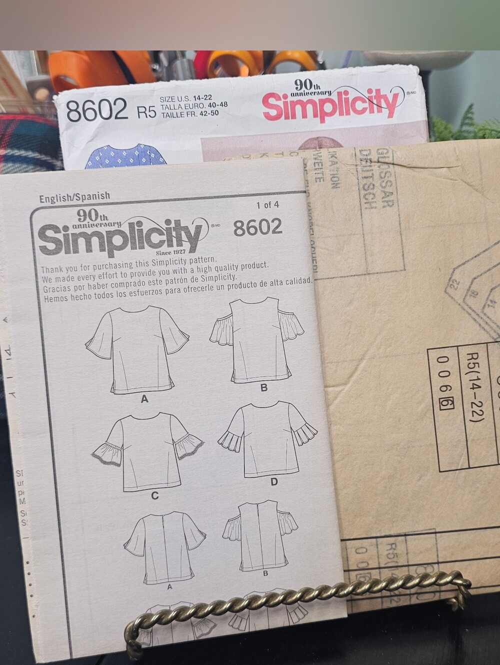 Simplicity Sewing Pattern 8602 - Picture 3 of 4